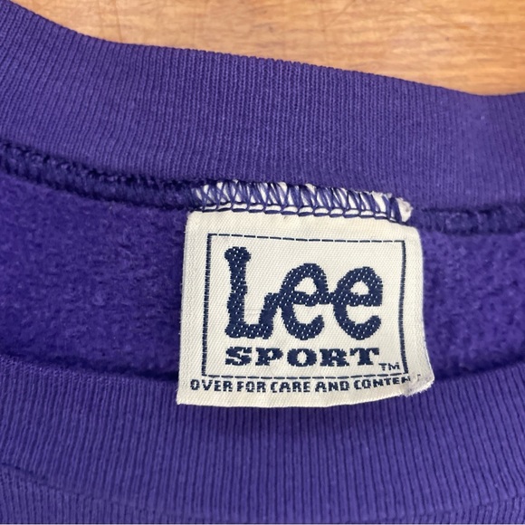 Vintage Y2K Lee Sport NFL Minnesota Vikings Crewneck Sweatshirt Size XL Used - Picture 5 of 5